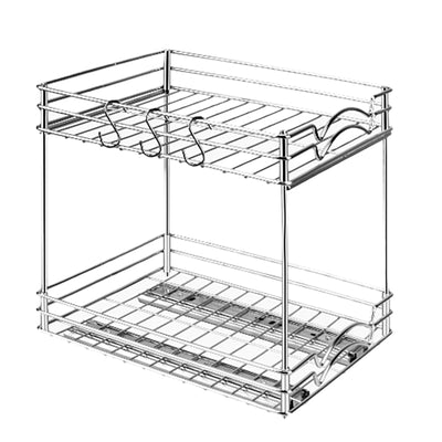 Heavy Duty Slide-Out Double Rack