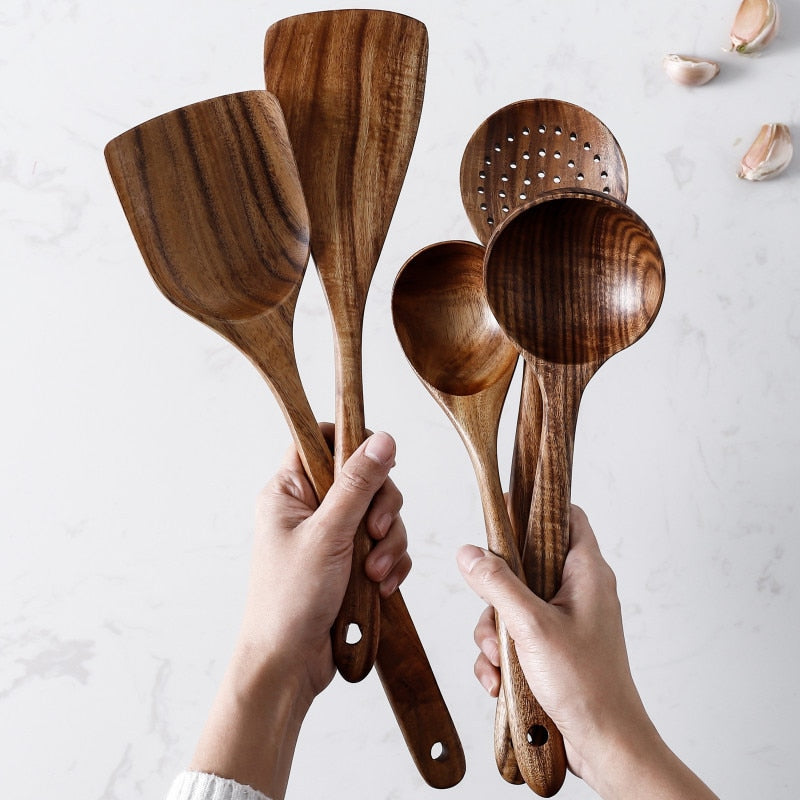 Natural Acacia Spoons