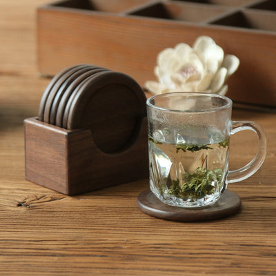 Walnut Wood teacup Mat