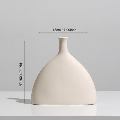 White Ceramic Vase