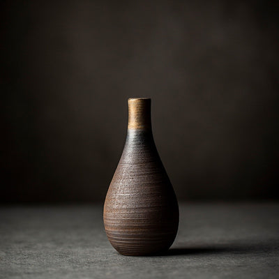 Bronze Ceramic flower vase