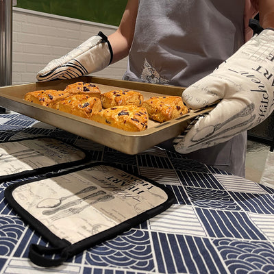 Canvas Oven Gloves