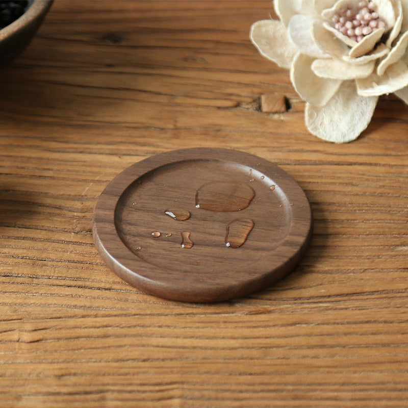 Walnut Wood teacup Mat