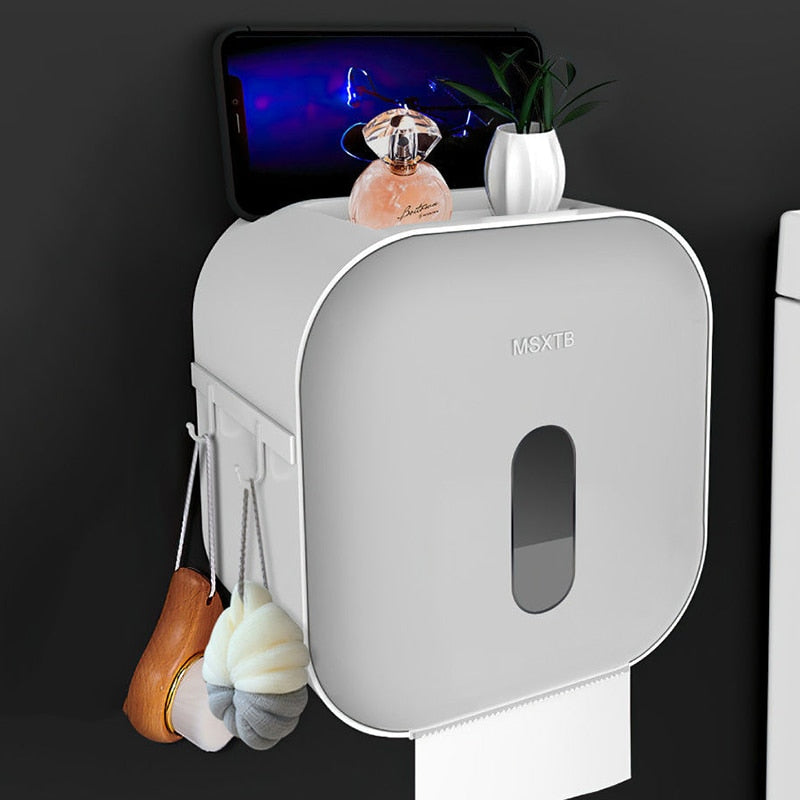 Wall Mounted Plastic Tissue Holder