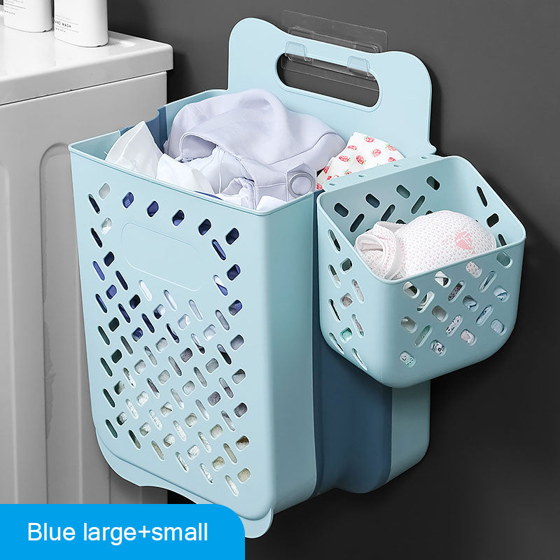 Bathroom Folding Dirty Clothes Storage Basket