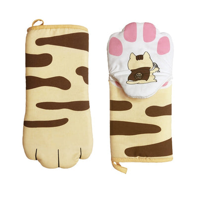 Cute Cotton Oven Gloves