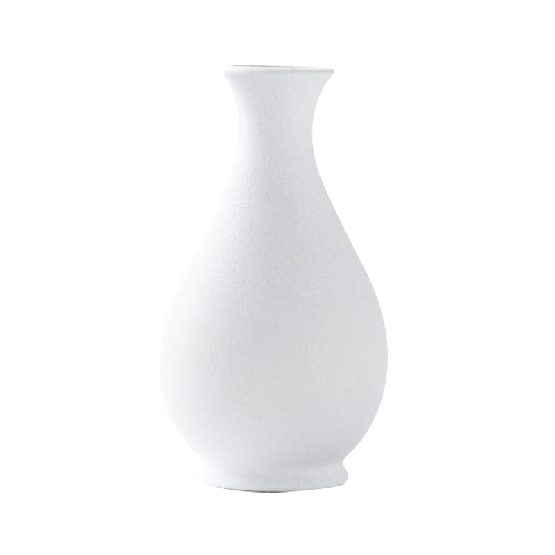 Frosted Handmade Ceramic Vase