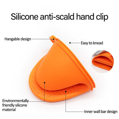 Slip-resistant Oven Clip-Gloves