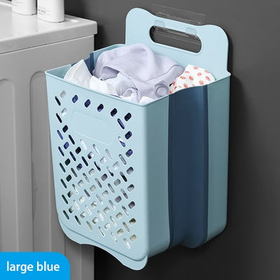 Bathroom Folding Dirty Clothes Storage Basket