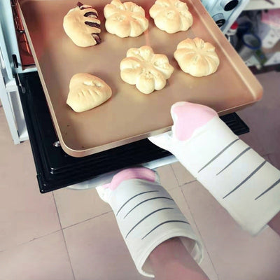 Cute Cotton Oven Gloves