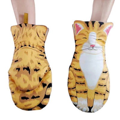 Cute Cotton Oven Gloves