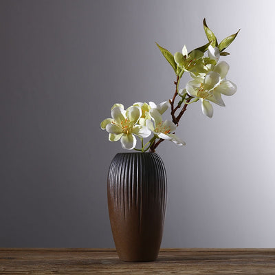 Stoneware Ceramic Hydroponic Vase