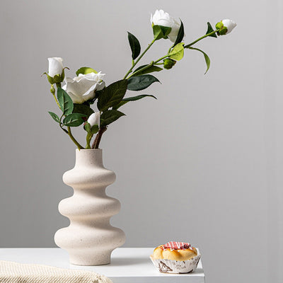 Beige Nordic Ceramic Vase