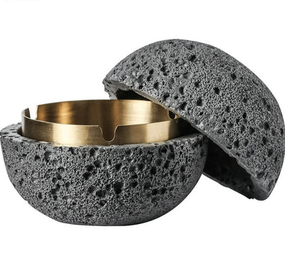 Creative Moon Cement Ashtray