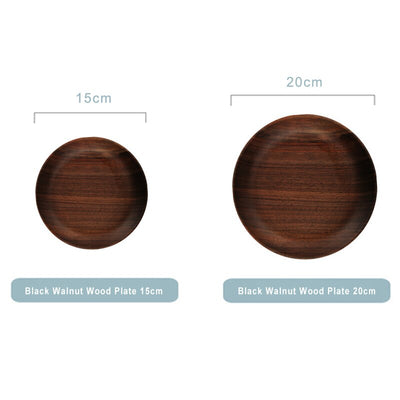 Black Walnut Wood Plate