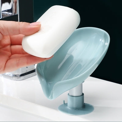 Leaf-Shape Soap Box Drain