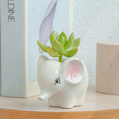 Animal Style Ceramic Vase