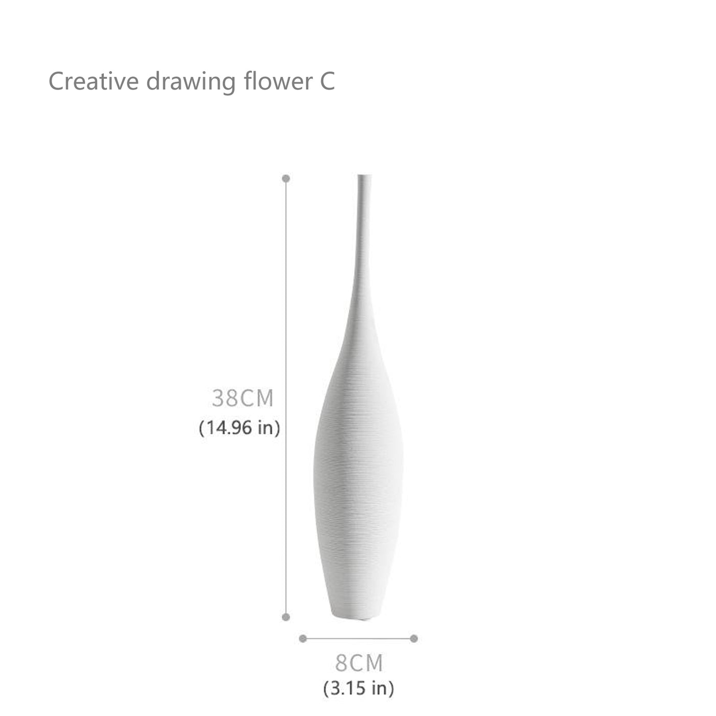 Anti-skid Ceramic Vase