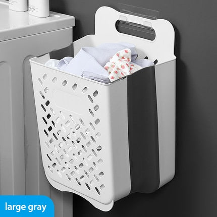 Bathroom Folding Dirty Clothes Storage Basket