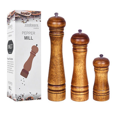 Salt and Pepper Wood Mill, Model #2