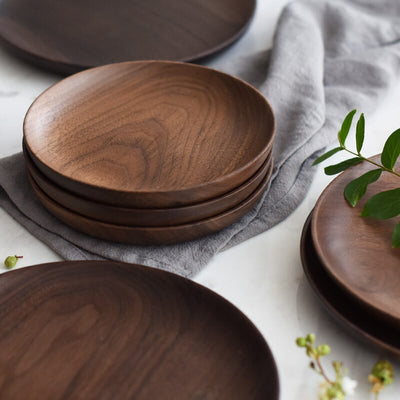 Black Walnut Wood Plate