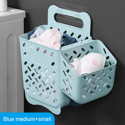 Bathroom Folding Dirty Clothes Storage Basket