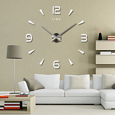 3D Quartz Large Wall Clock