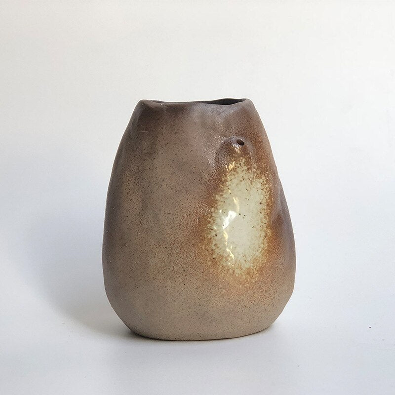 Stoneware Ceramic Hydroponic Vase