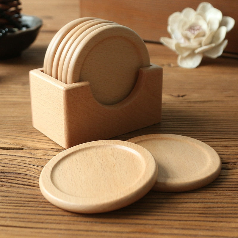 Walnut Wood teacup Mat