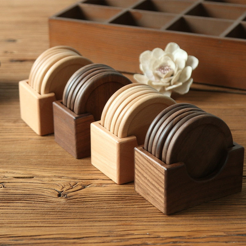 Walnut Wood teacup Mat