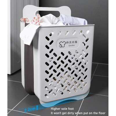 Bathroom Folding Dirty Clothes Storage Basket