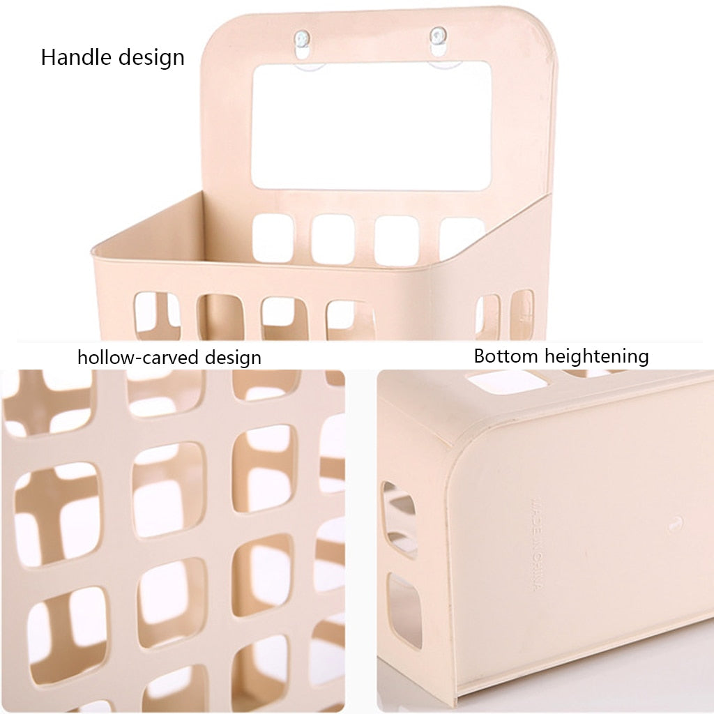 Plastic Basket Wall Hanging Laundry Basket