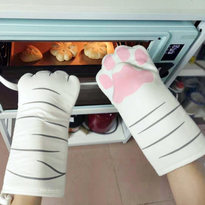 Cute Cotton Oven Gloves