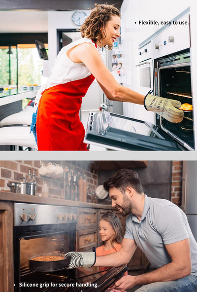 Canvas Oven Gloves