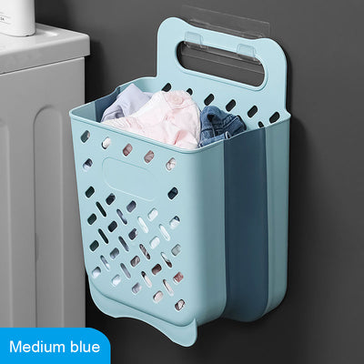 Bathroom Folding Dirty Clothes Storage Basket