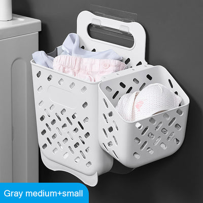 Bathroom Folding Dirty Clothes Storage Basket