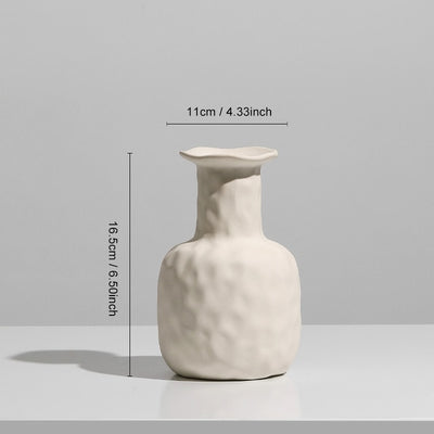 White Ceramic Vase