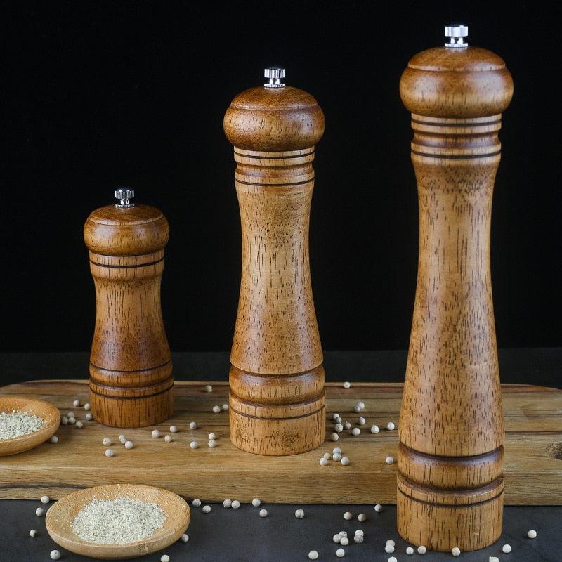 Salt and Pepper Wood Mill, Model #2