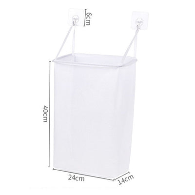 Foldable Mesh Wall Mounted Laundry Basket