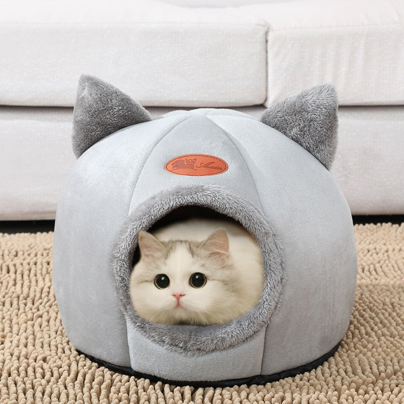 Cute and Comfortable Foldable Cat Bed