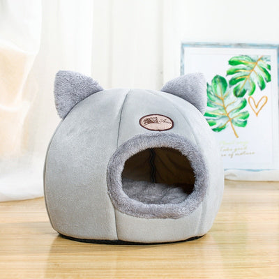 Cute and Comfortable Foldable Cat Bed