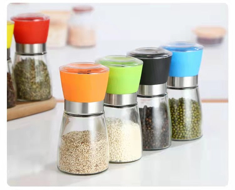 Salt and Pepper Glass-Mill