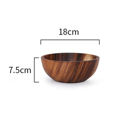 Acacia anti-scalding Bowls