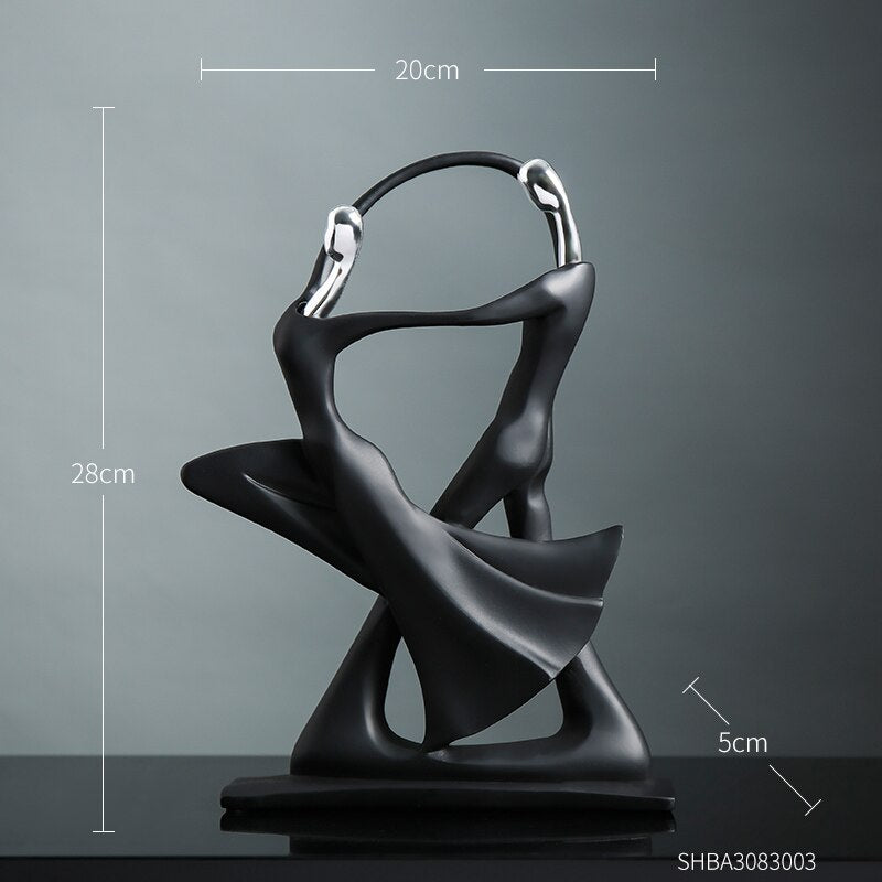 Abstract Sports Statue