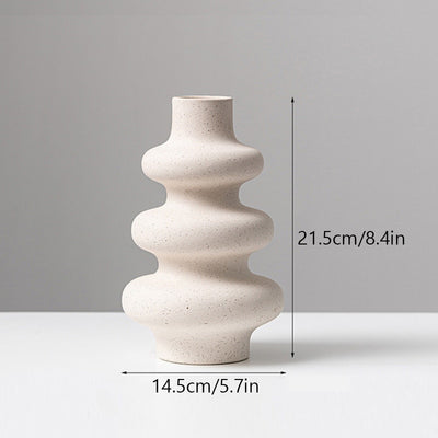 Beige Nordic Ceramic Vase