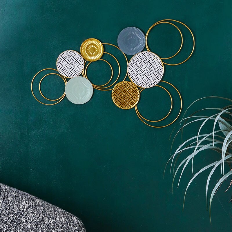 Spiral Luxury Handmade Metal Wall Decoration