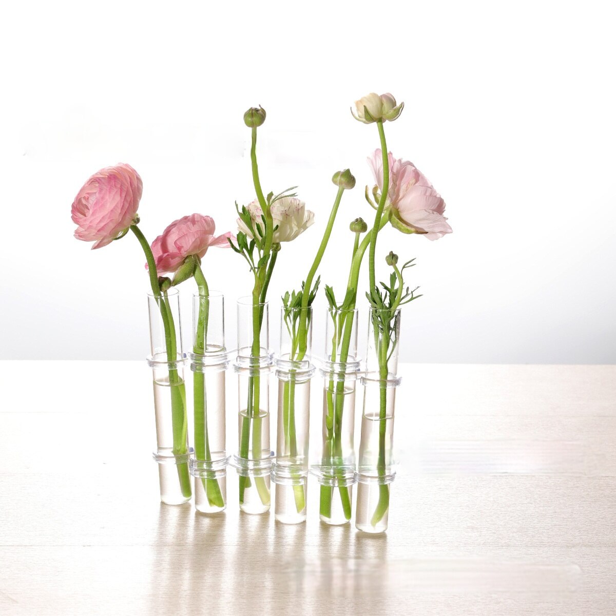 Clear Glass Vase Tubes