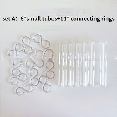 Clear Glass Vase Tubes