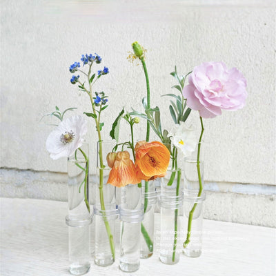 Clear Glass Vase Tubes