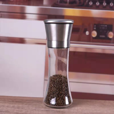 Salt and Pepper Glass-Mill